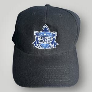 Reebok NHL 2007 All Star Classic Toronto Maple Leafs Hat Black Cap Hockey